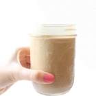 Chocolate Peanut Butter Cup Protein Smoothie