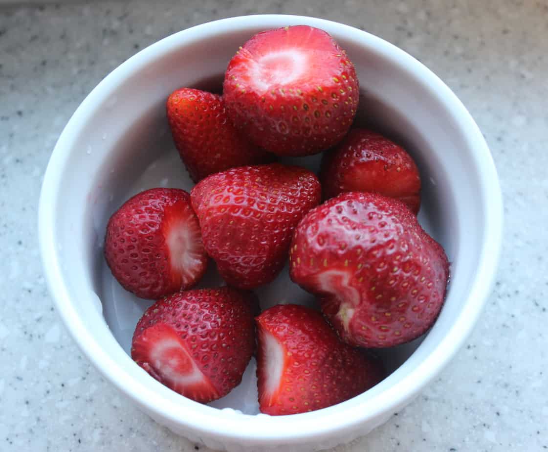 what to eat before run strawberries
