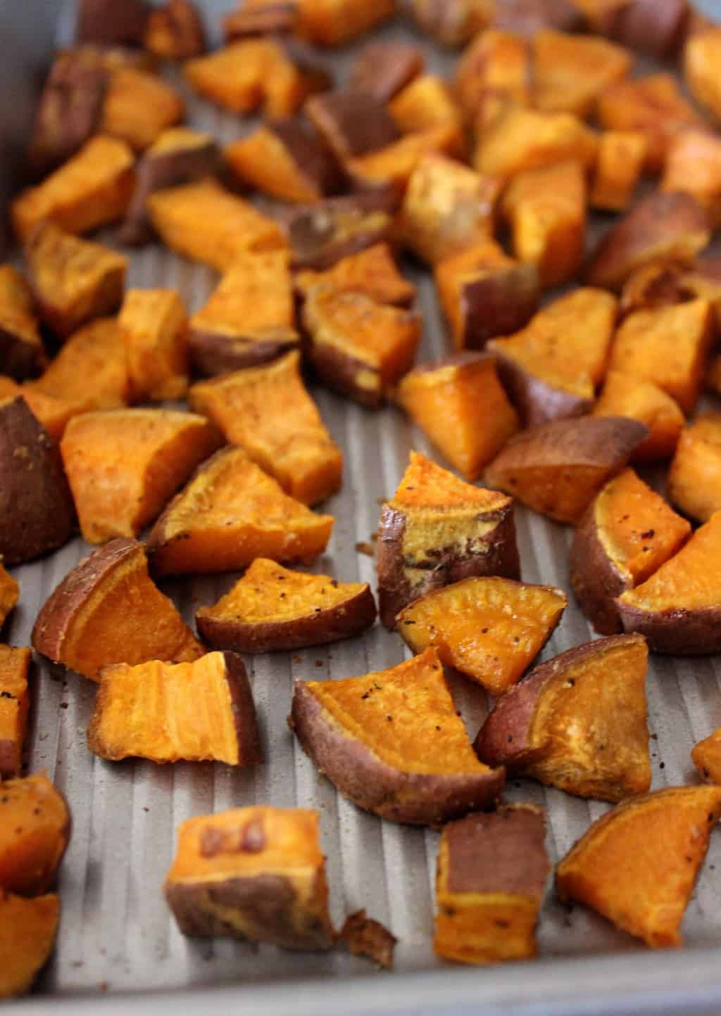 tjeneren mærke Omvendt Simple Roasted Sweet Potatoes - Healthy Liv