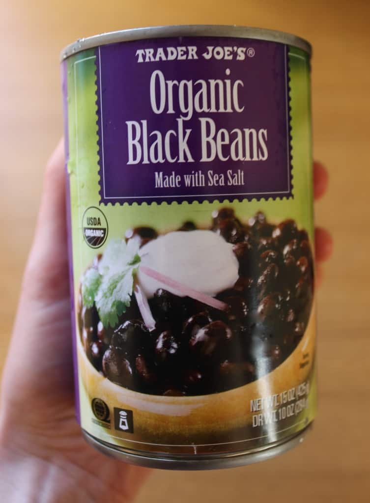 Trader joe's organic black beans