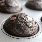 Healthy Double Chocolate Zucchini Muffins