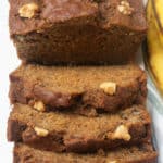 Healthy Whole Wheat Banana Nut Bread