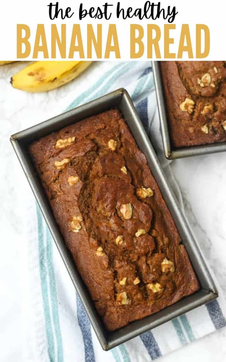 Healthy Banana Nut Bread