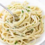 The Best Healthy Fettuccine Alfredo
