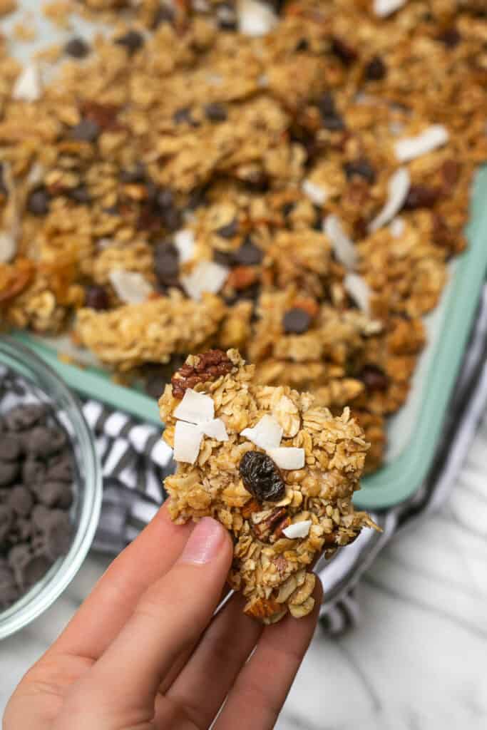 Easy Coconut Oil Granola Healthy Liv