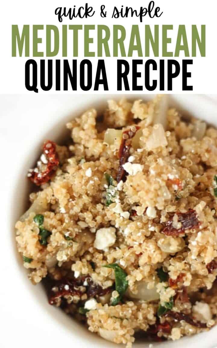 Simple Mediterranean Quinoa Healthy Liv