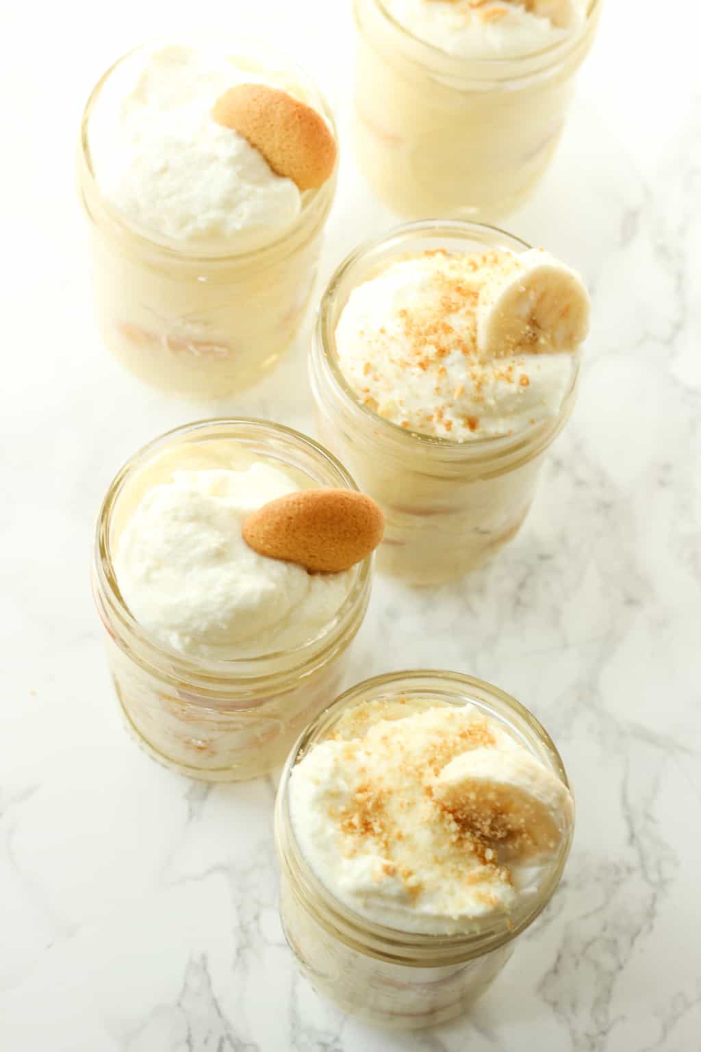 Homemade Mason Jar Banana Pudding Healthy Liv