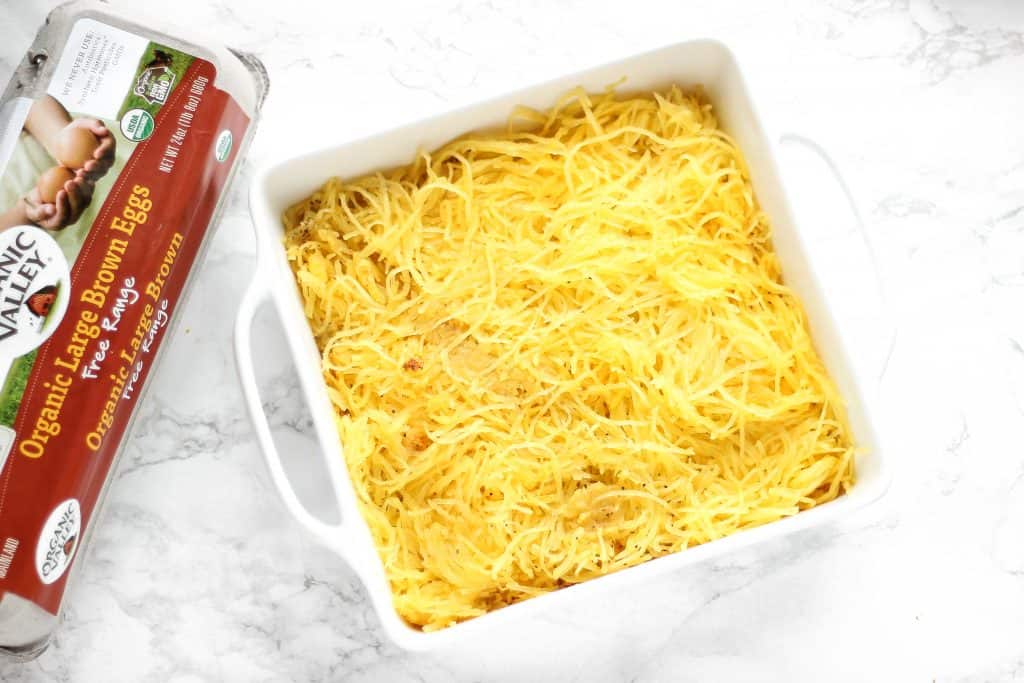 Spaghetti Squash Lasagna - healthy dinner or meal prep!