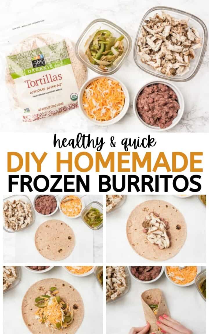 Homemade Frozen Burritos (DIY) Healthy Liv