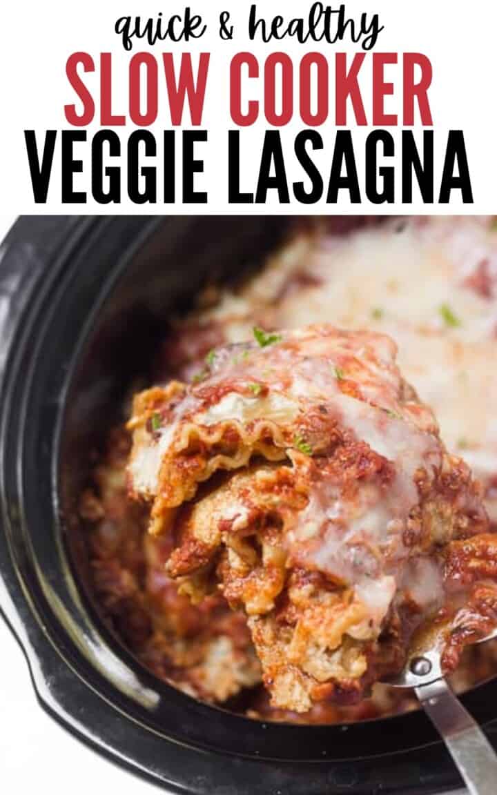 Healthy SlowCooker Veggie Lasagna Healthy Liv