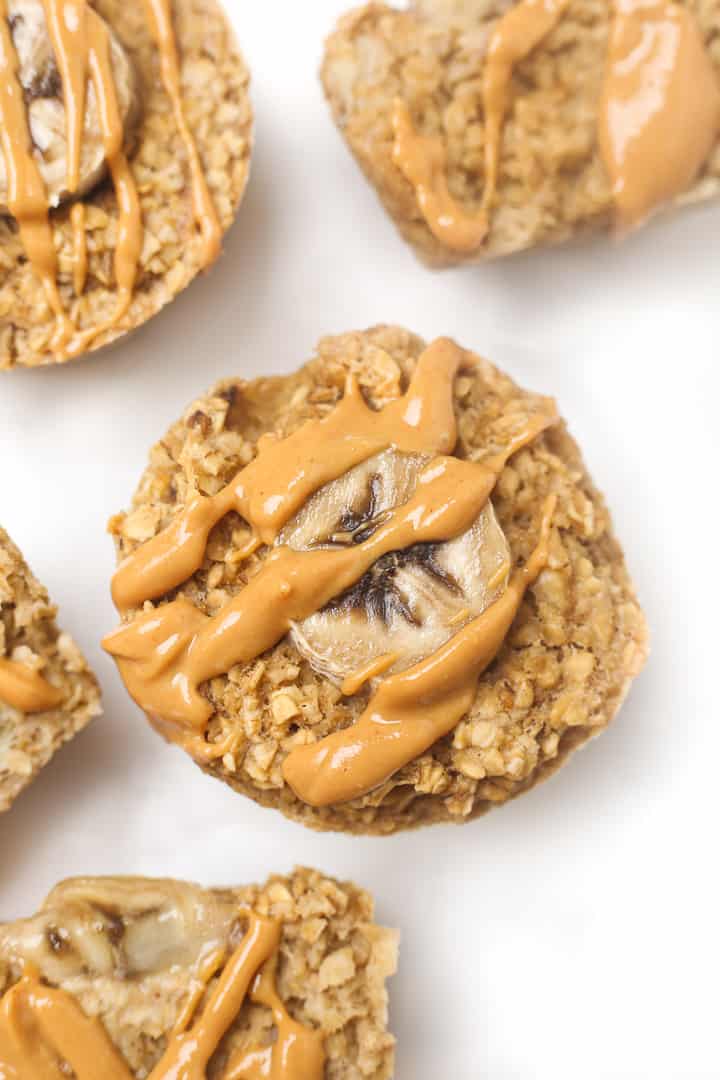 Peanut Butter Banana Oatmeal Cups Healthy Liv
