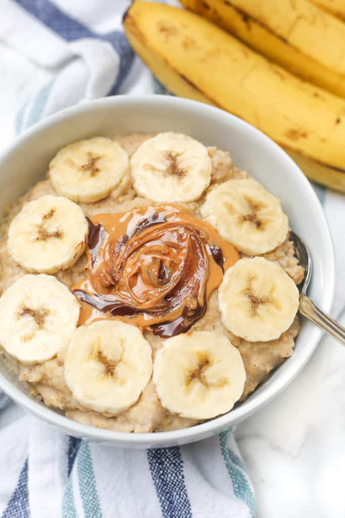 3Minute Peanut Butter Egg White Oatmeal Healthy Liv