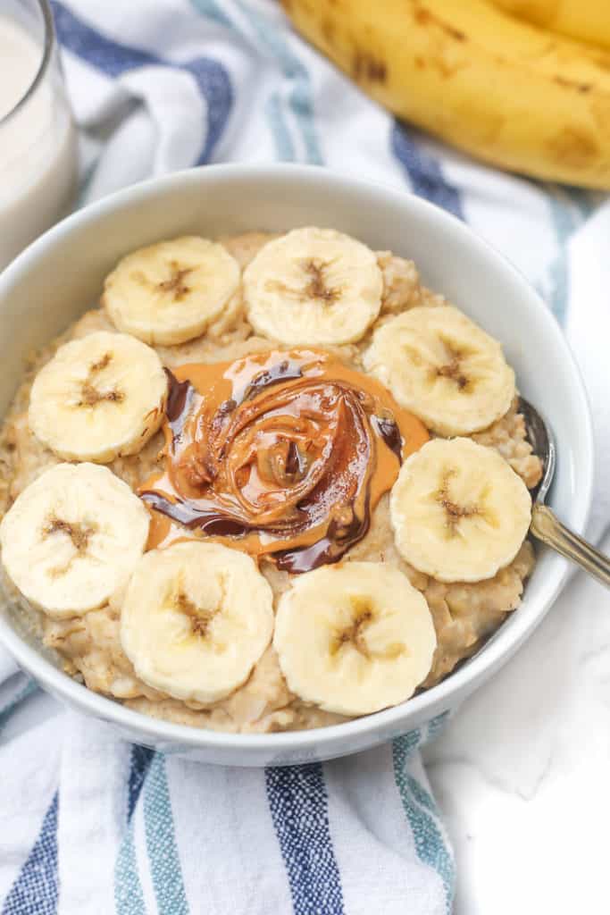 3Minute Peanut Butter Egg White Oatmeal Healthy Liv
