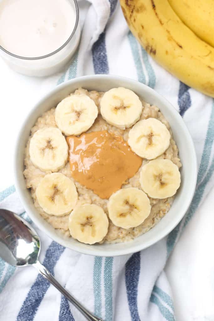 3Minute Peanut Butter Egg White Oatmeal Healthy Liv