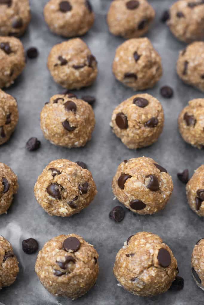 5Ingredient Chocolate Almond Butter Energy Bites Healthy Liv