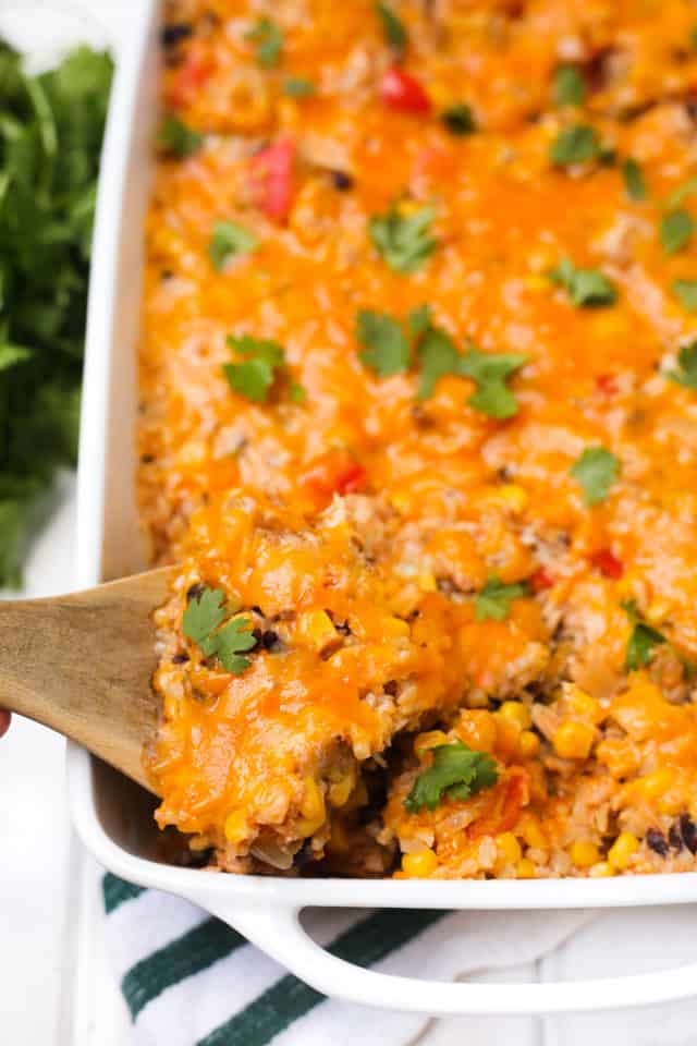 Mexican Cauliflower Rice Casserole Healthy Liv