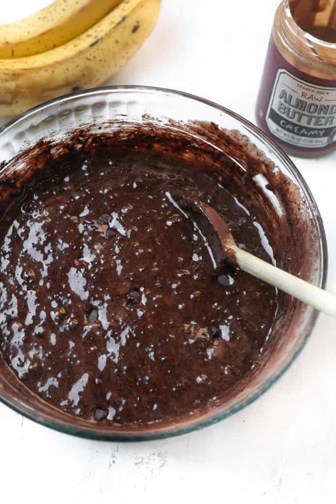 Almond Butter Banana Chocolate Chip Muffins (GF) Healthy Liv