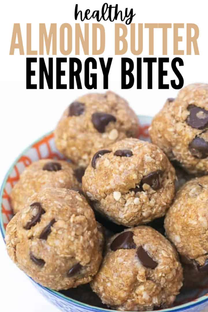 5Ingredient Chocolate Almond Butter Energy Bites Healthy Liv