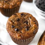 The Best Almond Flour Banana Muffins (8 Ingredients!)