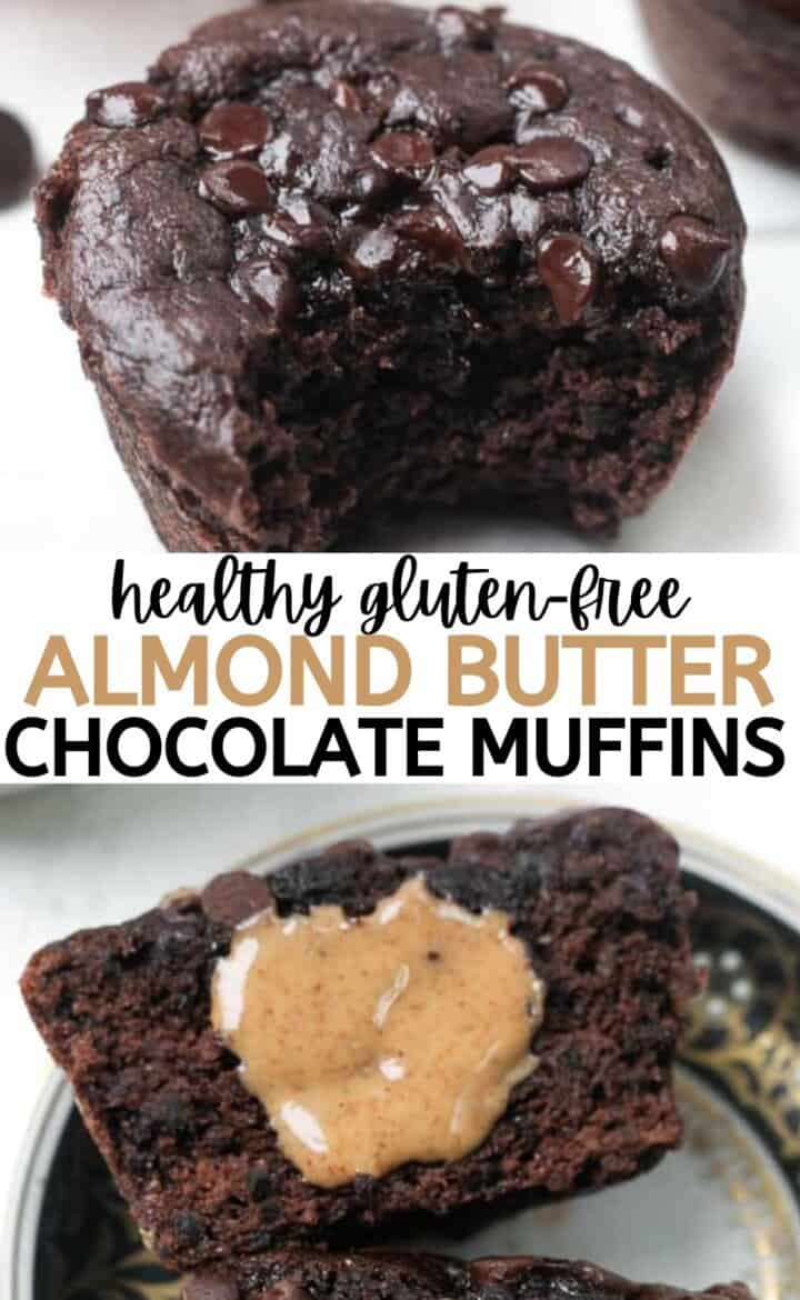 Almond Butter Banana Chocolate Chip Muffins (GF) Healthy Liv