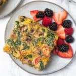 Make-Ahead Turkey Sausage Veggie Frittata