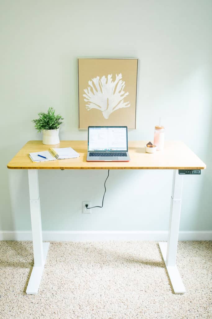 A Mini Office Refresh + Autonomous Standing Desk Review Healthy Liv