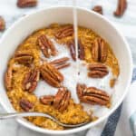 5-Ingredient Pumpkin Oatmeal